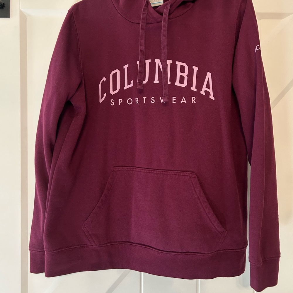 Columbia Burgundy Sportswear Hoodie